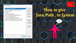 How to Set Java Path in Windows 10/11 | Fix Environment Variable Issue #iTubeRJ #SUBSCRIBE 🙏