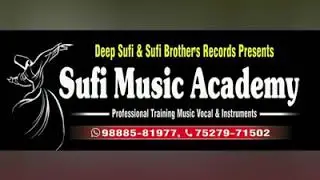 Sufi Music Academy Online Classes Available  📲98885-81977