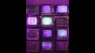 Projector background loop with effects 