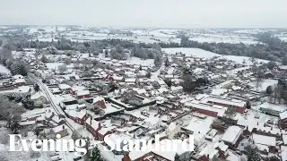 UK snow: People across England wake up in winter wonderland amid Storm Bella cold snap