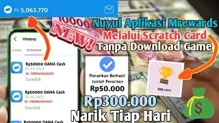 Sehari Bisa Narik Rp50.000 | Cara Nuyul Apk Mrewards Dengan Mudah Tanpa Download Game