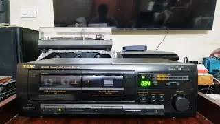 (Sold)TEAC Stereo Double Cassette Deck W-600R/For Sale/Infinity Audio/Contact 94433 70602 