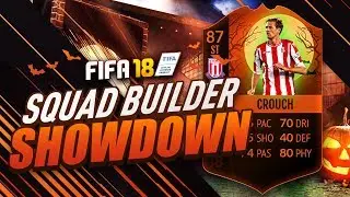 🎃👻 HALLOWEEN SPECIAL SQUAD BUILDER SHOWDOWN! INSANE PETER CROUCH BOOSTED CARD! FIFA 18 ULTIMATE TEAM