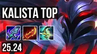KALISTA vs SMOLDER (TOP) | Hail Of Blades | KR Master | 25.24