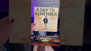 A DAY TO REMEMBER, For Those Who Have Heart 🩷🔥 #recordcollection #adtr