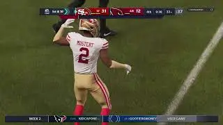 risesun8's Live PS4 Broadcast 49ers vs card