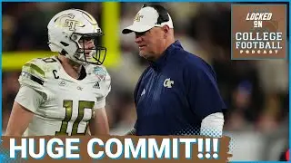 Georgia Tech with SHOCKING 5-star commit for Brent Key, what comes next? l College Football Podcast
