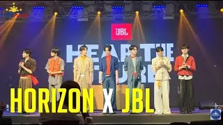 Участники бой-бэнда HORIZON подписали контракт с JBL Philippines в качестве послов
