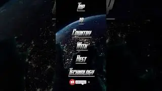 best technology country 🌎#bestcountry #technology #besttechnology #ranking #trending #shorts