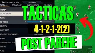LAS *MEJORES* TACTICAS POST PARCHE EN FC 24 4-1-2-1-2(2)