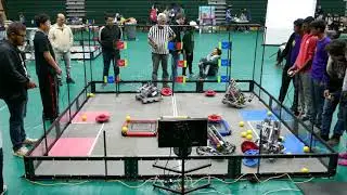 Central Valley VEX Robotics Tournament - Turning Point Q48 - 86868R 4099C vs 5776A 4099D - 25 to 14