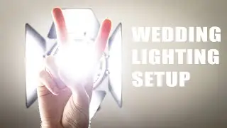 My Wedding Filmmaking Lighting Gear | Practilite 602 Setup