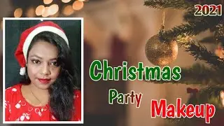 Christmas party makeup || 2021 || Christmas makeup look