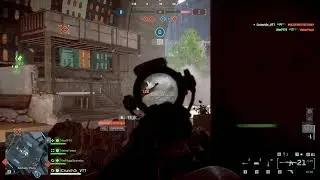 BF6  Mount your weapon!  Great for lowering your profile!