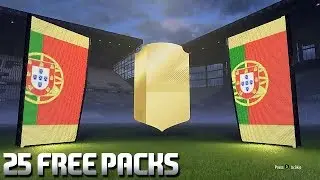 25 FREE PACKS FIFA 18!