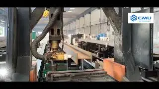 LS-CMU:H-steel secondary processing production line