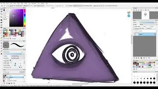 Grug explains how to do a grungy art style in Fire Alpaca.