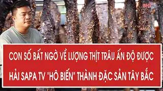 Shocking amount of Indian buffalo meat 