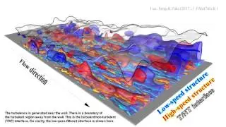 Large-scale coherent structures in turbulent boundary layer