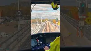 Fall colours ride on Ottawa&rsquo;s O-Train Line 4 to the Ottawa International Airport.