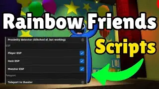 Rainbow Friends Script | Auto Farm, Auto Click, BOOST STATS! 🌈🚀