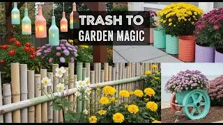 Small Garden? No Problem! Upcycled Beauties to Transform Any Tiny Space!