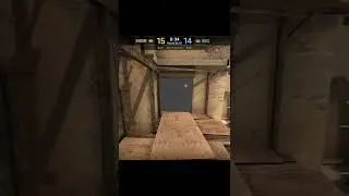 Mirage Palace Smoke From Short & Outside Market (CSGO Tricks)