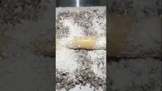 Powdered Donut/Hash Hole #explore  #shorts
