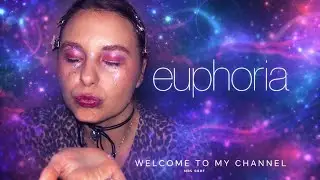 This Euphoria Glitter Makeup Is Everything🙈🎬🌌✨️