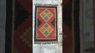 Handmade Multicolor Kilim Wool Jute Rug, Jute Traditional Indian Chic Victorian Hipster, Custom Rugs