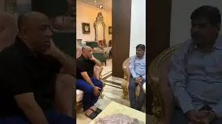 Former MP BB Patil of BJP Visits  Residency of  Former MLA Shakeel Amir #shortsviral