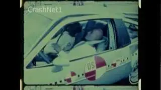 Chevrolet Monza | 1978 | Rear Crash Test | NHTSA | CrashNet1