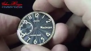 Custom made dial + handmade watch hands