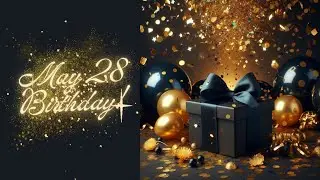 May 28 Birthday! Happy Birthday Song For May 28! Celebrate Your Birthday! Birthday Song! Celebrate!