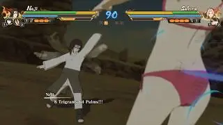 Hyuga Clan VS Swimsuit Sakura Haruno - NXBUNSC Gameplay