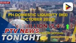PH domestic liquidity grows by 5.4% in October