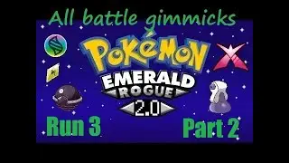 Pokemon Emerald Rogue All Battle Gimmicks Run 3 Part 2