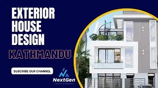 Modern Home Design Nepal | Exterior Design | Bhaktapur-Sano Thimi | NextGen interiors and architects