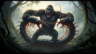 Primal Fury! KING KONG vs. GIANT CENTIPEDE | KING KONG vs. GIANT CENTIPEDE Attack