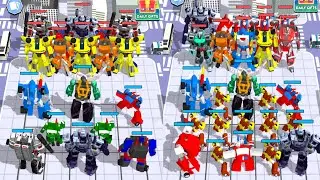 Merge Robot Evolution Tactics, How to Evolve! Robots In Mega Robot, New Merge Master Gameplay