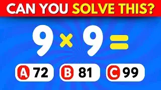Сможете ли вы пройти этот математический тест...? ➗🤓✖️ | Математическая викторина