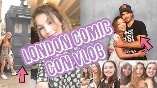 London Film & Comic con | Meeting Ian Somerhalder | Weekend in LONDON!