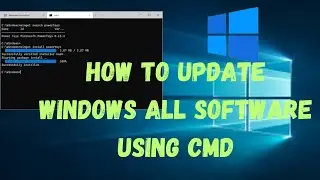 HOW TO UPDATE WINDOW ALL SOFTWARE USING CMD COMMAND #laserimpact_solution #WINGET