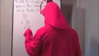 Finding Factor Pairs for Whole Numbers using Factor Trees