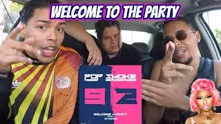 Nicki Minaj x Pop Smoke - WELCOME TO THE PARTY | REACTION REVIEW