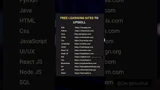 free learning sites for programming languages #Programming #CodingCourses #FreeLearning