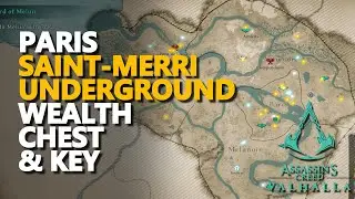 Paris Underground Wealth Saint-Merri Crypt Door Key Chest Assassin's Creed Valhalla