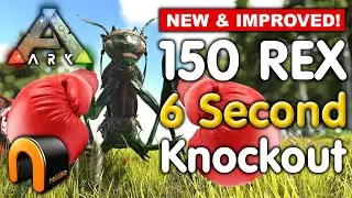 ARK Level 150 Rex 6 SECOND KNOCKOUT! #Ark