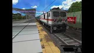 Crazy Overtaken At VASAI RD &bull; INDIAN RAILWAYS TRAIN SIMULATOR &bull; MSTS/OPENRAILS &bull; #shorts