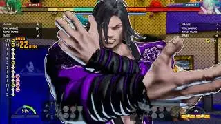 FATAL FURY: COTW Gato wild punish corner Hidden Gear combo